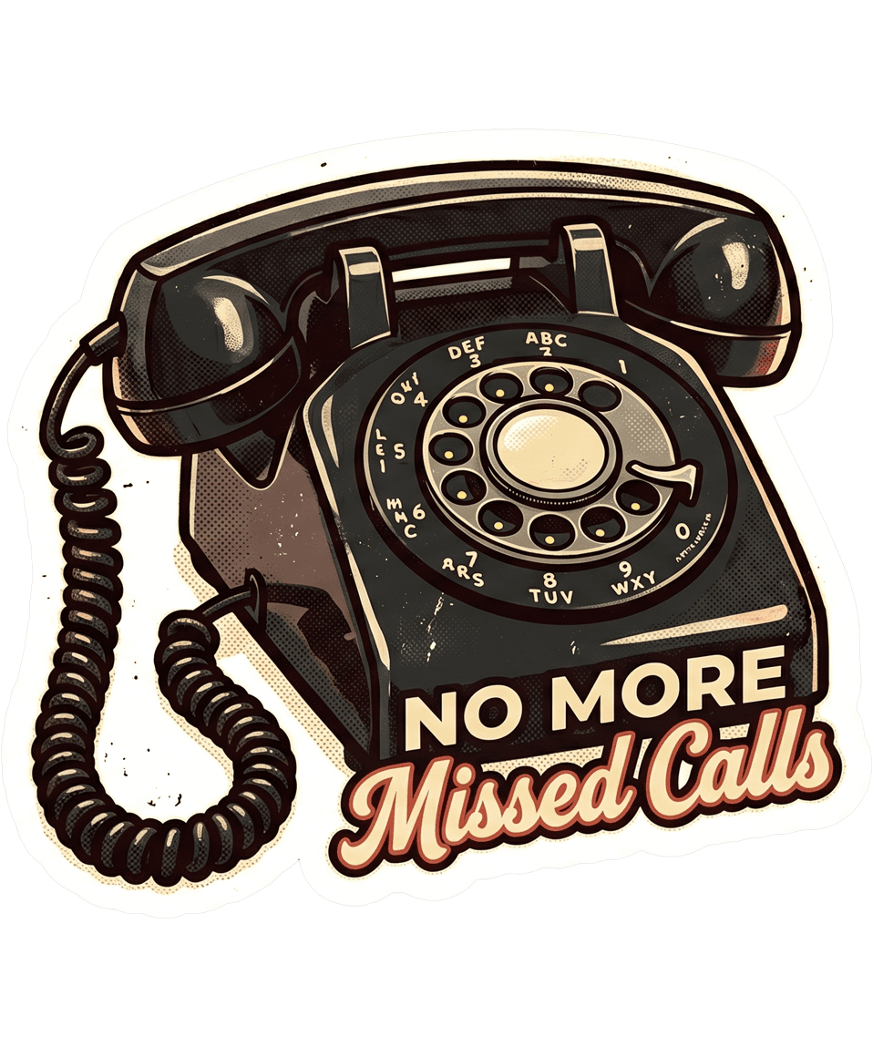 Stop losing revenue from missed calls illustration